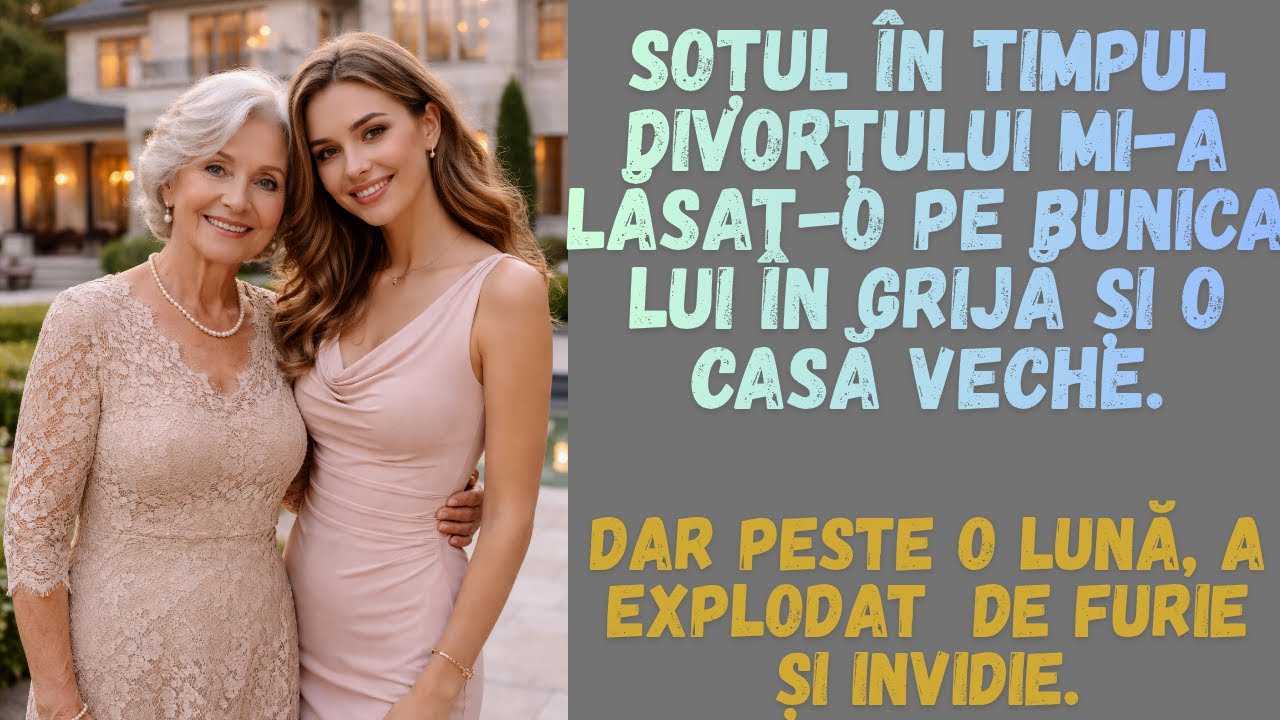 Soțul după divorț,mi-a lăsat în grijă bunica lui și o casă veche,dar a regretat asta peste o lună.