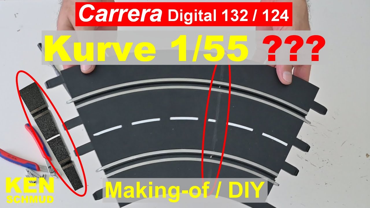 Carrera Digital 132/ 124 | Kurve kürzen | Schiene zerschneiden | Tutorial | DIY | Slotcar 1:24 1:32