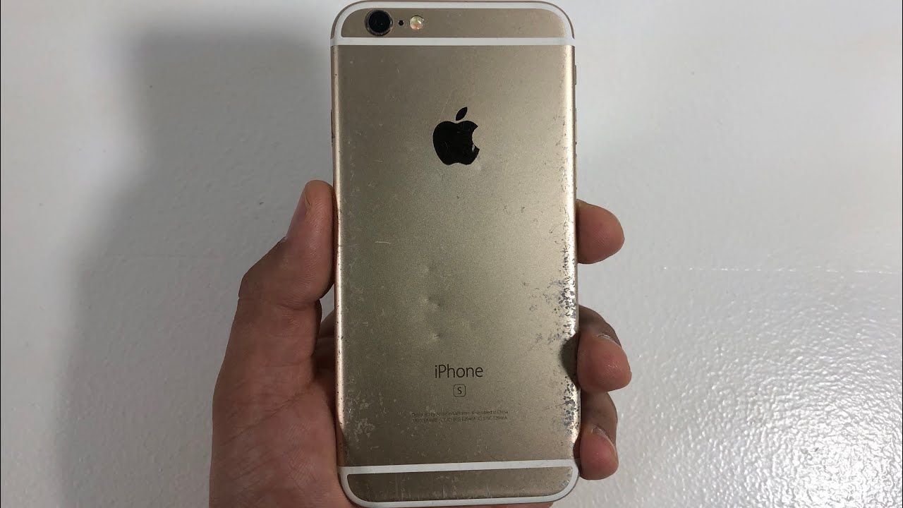 iPhone 6s restauración completa