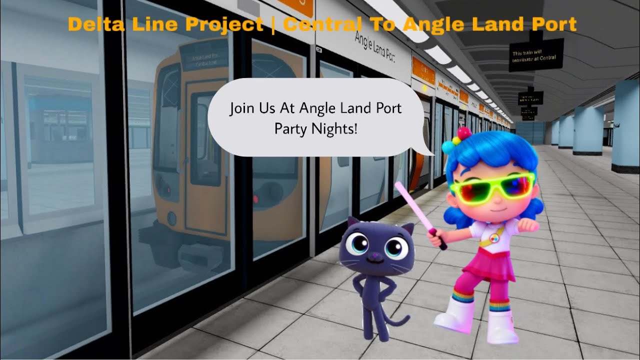 Delta Line Project 1.7.1 | Central Line | Central To Angle Land Port