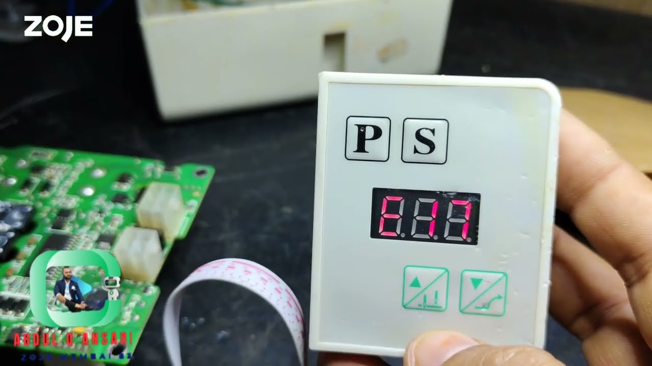 Zoje 9513 how to solve display blinking problem