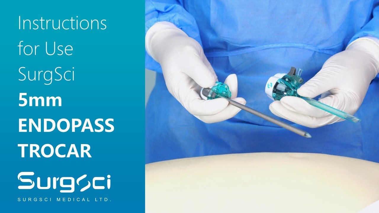 How to Use an Optical Disposable Laparoscopic Trocar | Instructions for Use