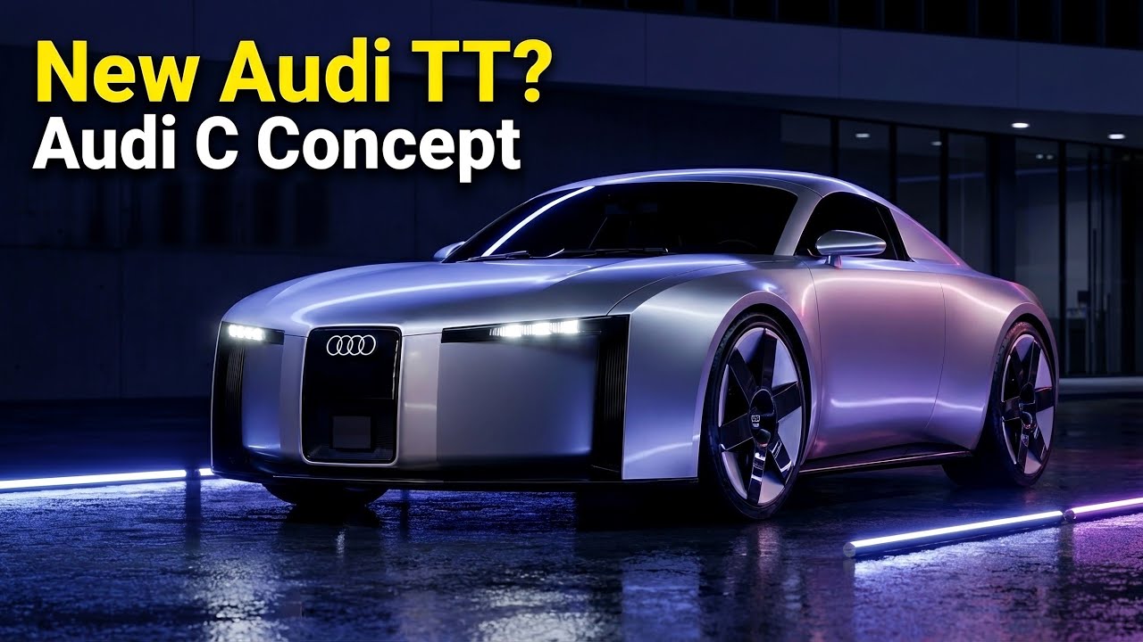 Audi C Concept: TT Spirit, R8 Echoes & a Bold New Design Era