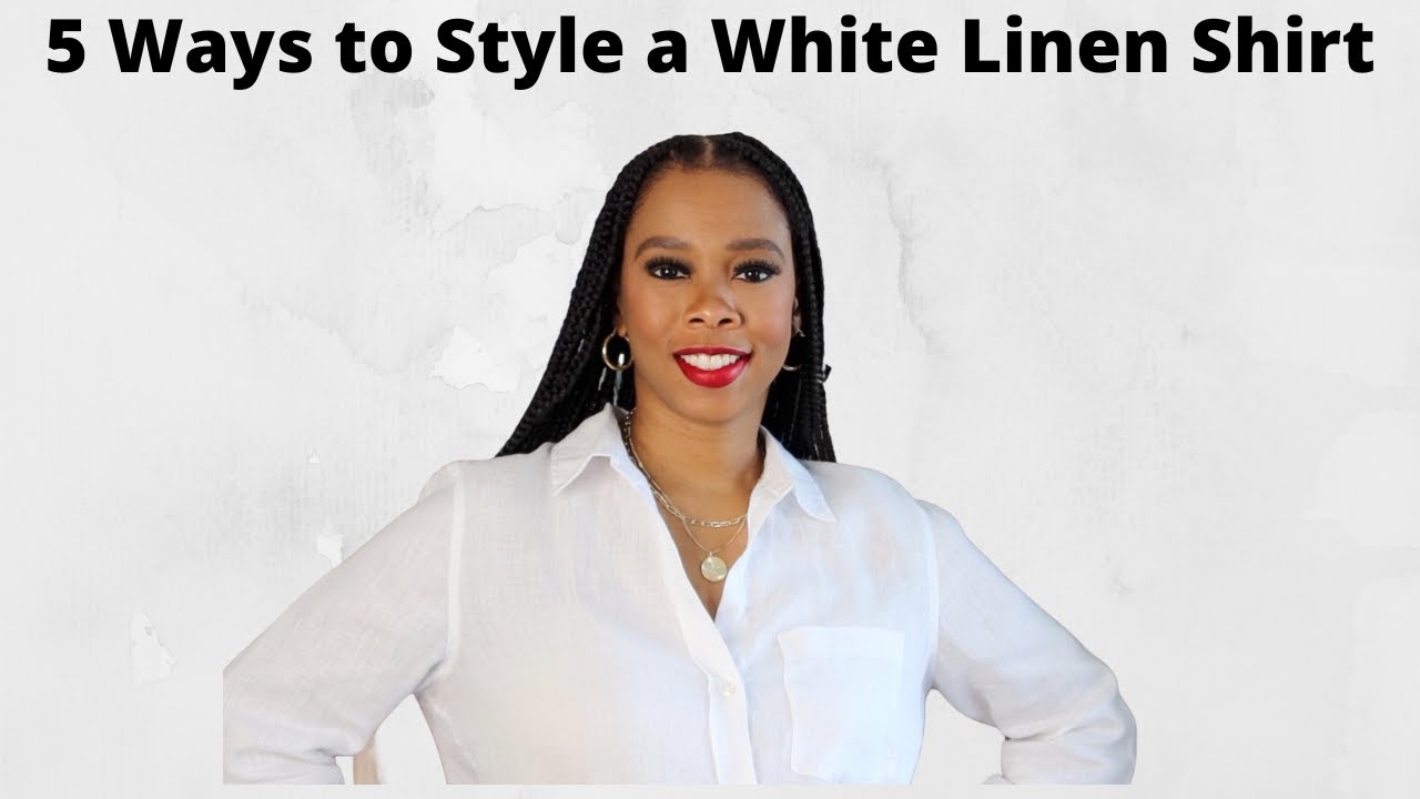 HOW TO STYLE A WHITE LINEN SHIRT |Try on and Styling | RAVENJSTYLE