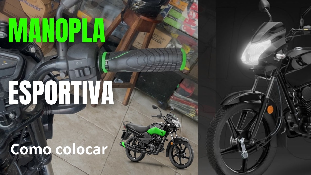 MANOPLA ESPORTIVA NA MOTTU SPORT 110