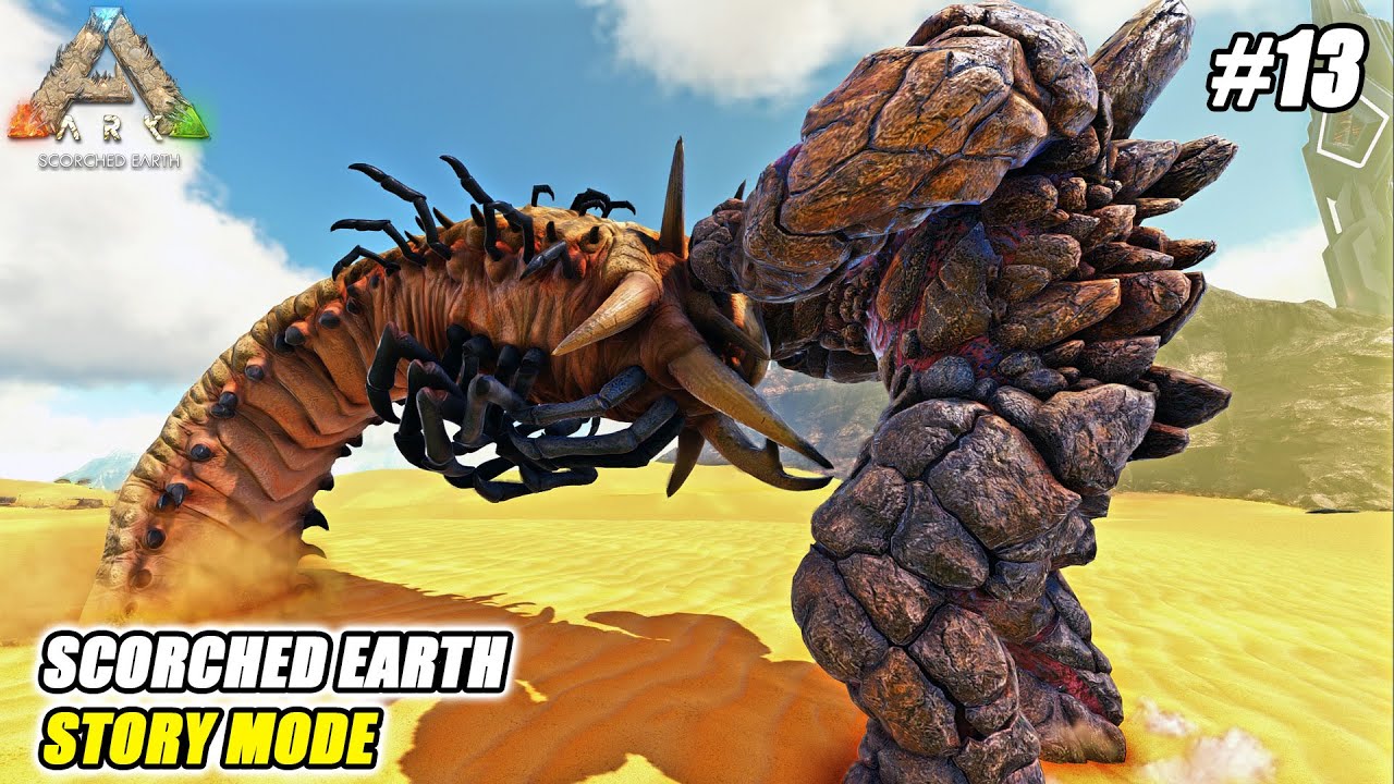 TAMING GOLEM DI GURUN PASIR - ARK SURVIVAL EVOLVED BAHASA INDONESIA