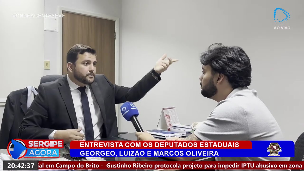 Entrevista com o deputado estadual Marcos Oliveira