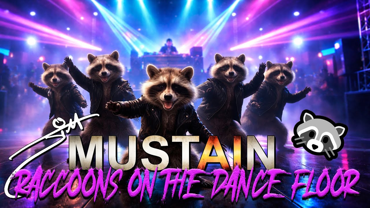 Raccoons on the Dance Floor | Jim Mustain