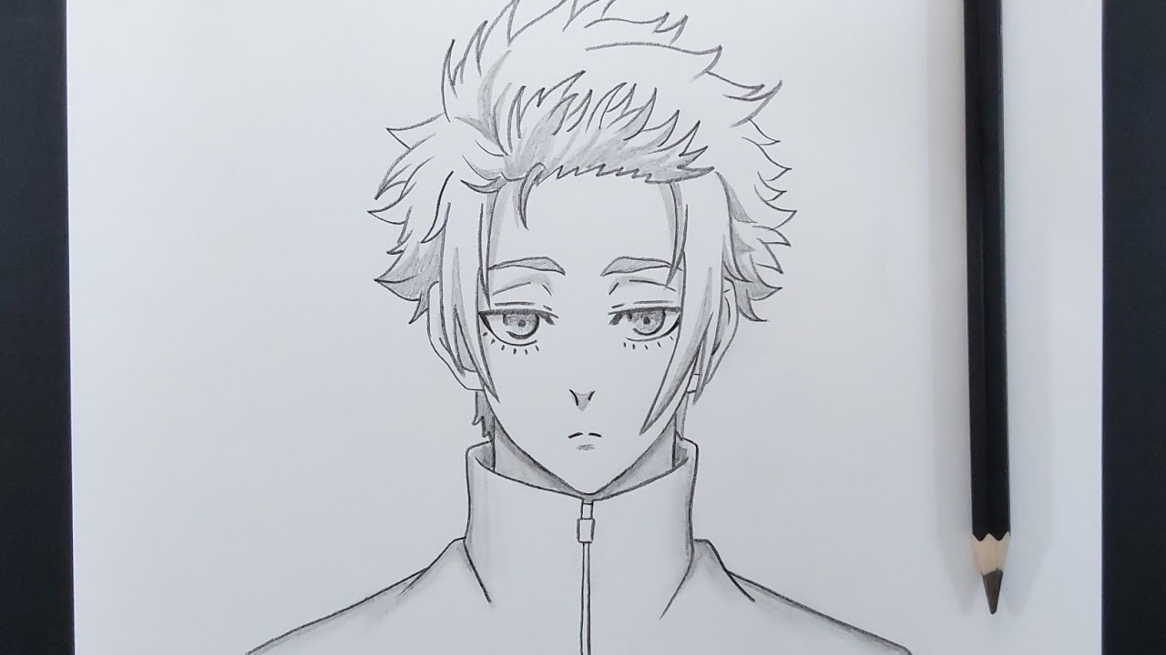 How To Draw Sae Itoshi From Blue Lock || Anime Sketch