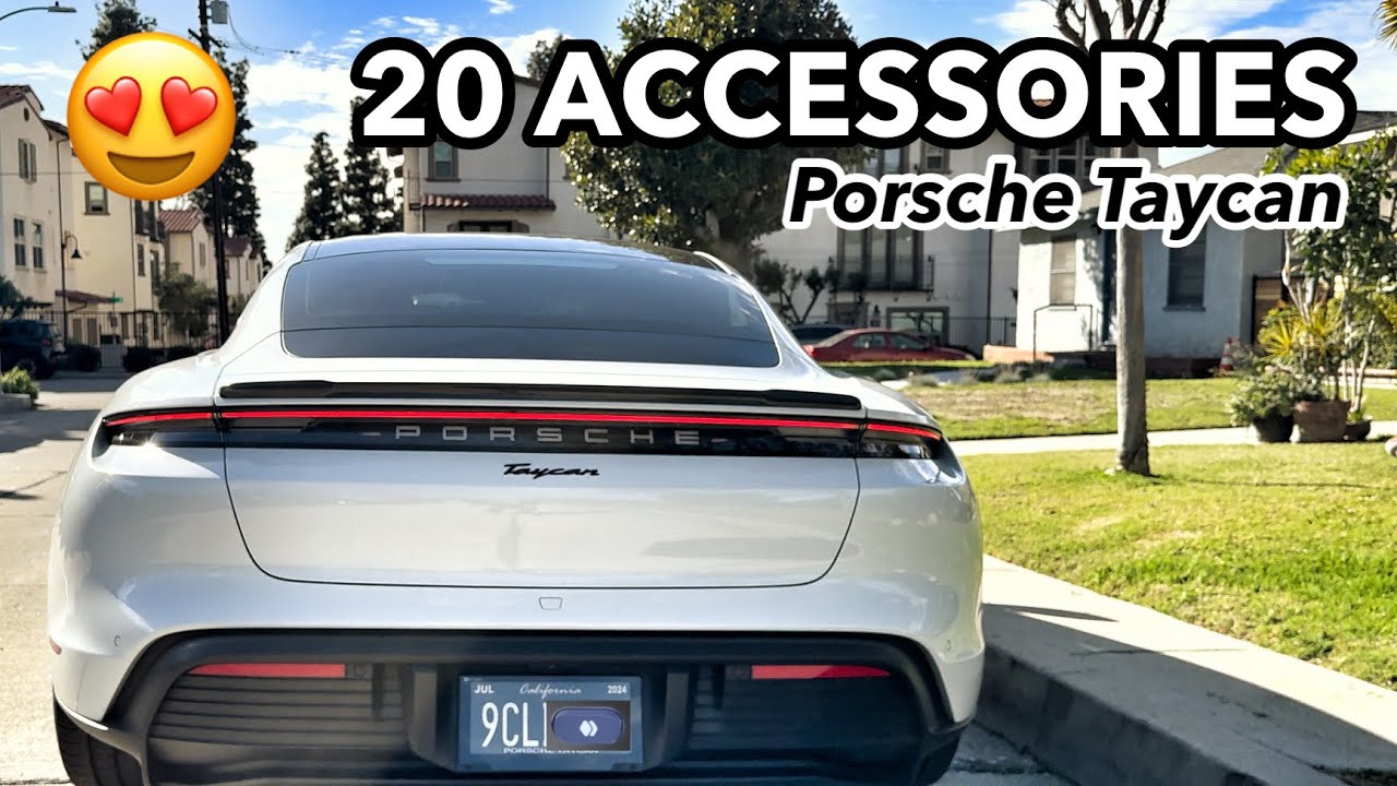 Top 20 Must-Have TAYCAN Accessories! Ultimate Owner's Guide【Porsche48】