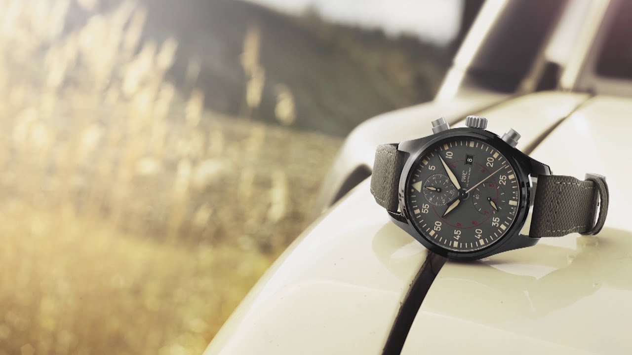 Das Shooting zum IWC Fliegeruhr Chronograph Top Gun Miramar