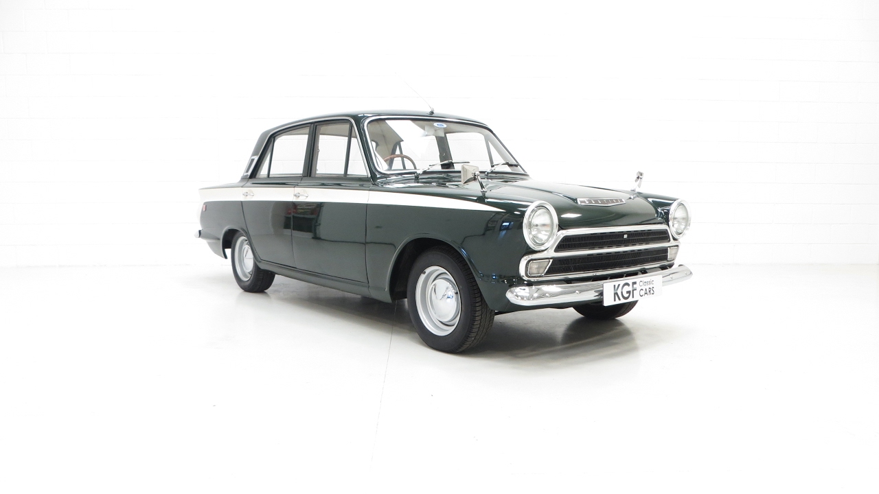 A Very Rare and Genuine Mk1 Ford Cortina GT in Fabulous Condition - SOLD!