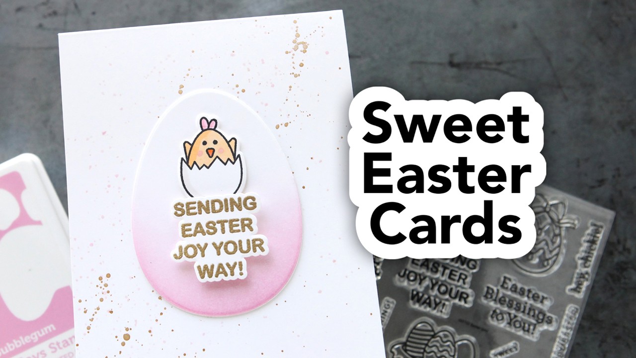 Two simple cards for Easter or Spring