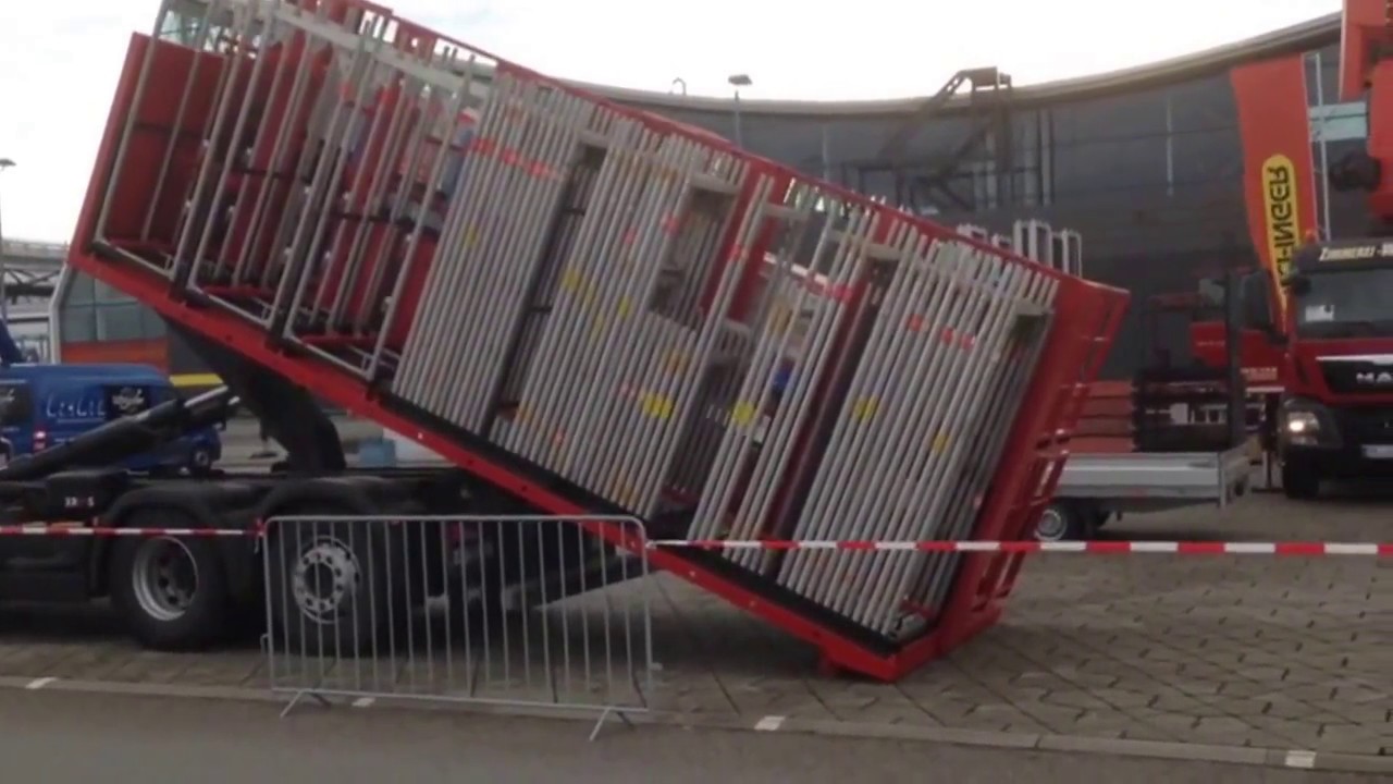 Gerüsttransportsystem Gts-Weyres # Gerüstbau#Gts#Lkw#Layher#Alfix#Gerüst#MAN