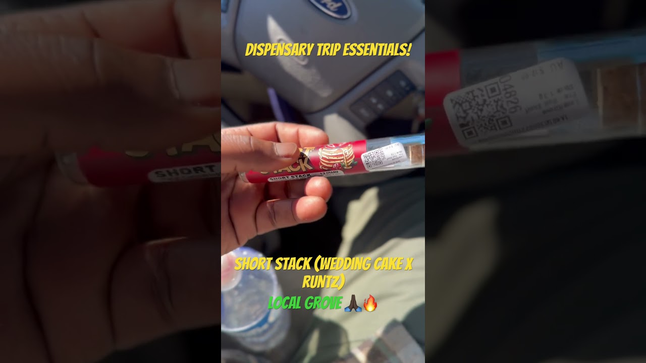 Short Stack (Local Grove) Dispensary Trip Essentials! #cannabisdaily #cannabisreviews #lucki