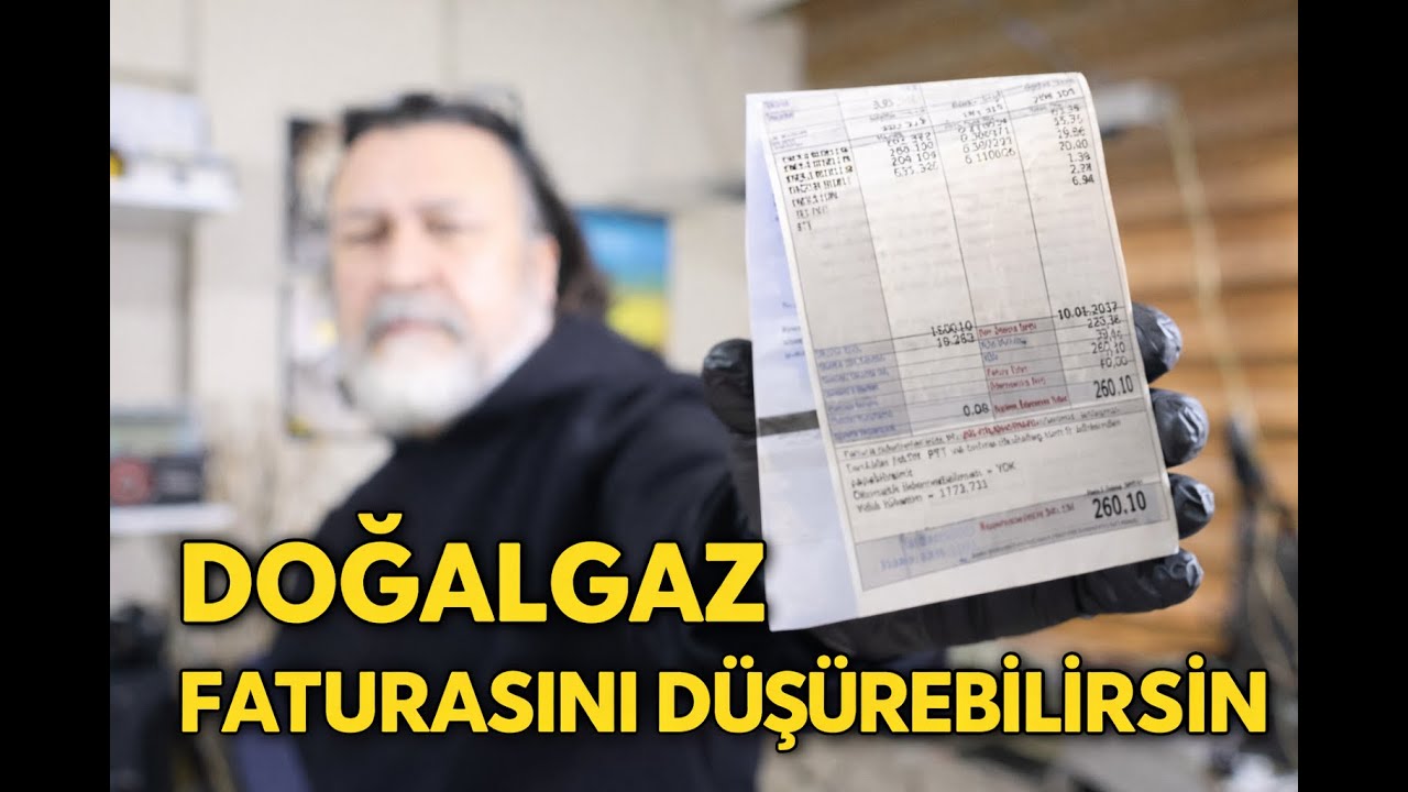 Bu cihaz doğalgaz faturasını yarıya düşürdü . Hemde ev yapımı...