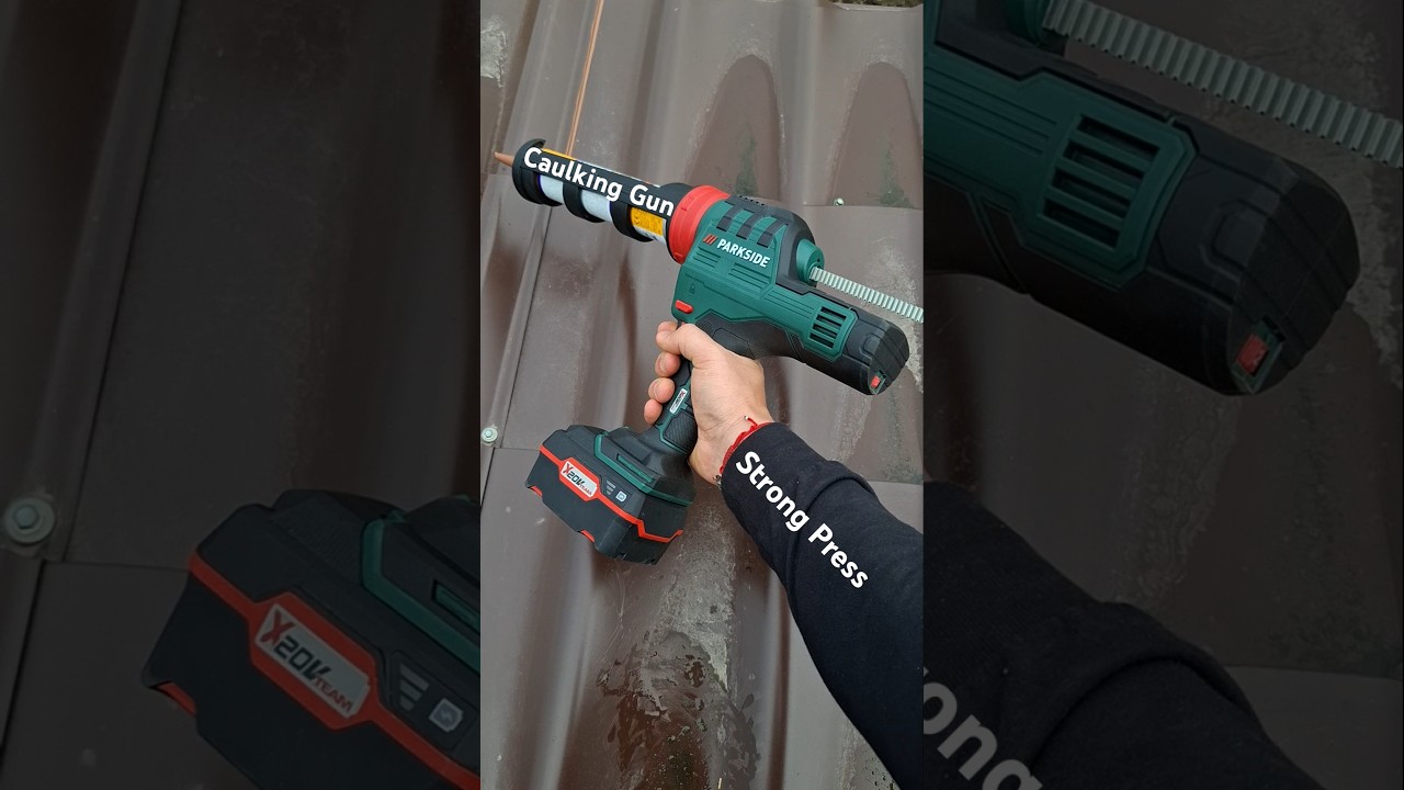 Parkside Caulking Gun PKPA A1 #parkside #cartridge #press #caulking #silicone #sealant #roof #diy