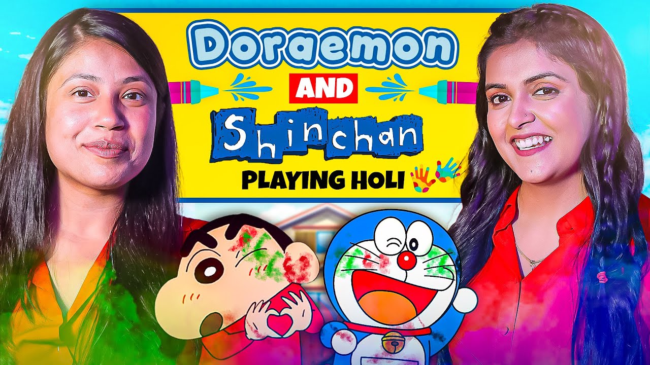 Holi With Doraemon Shinchan | @AkankshaSharmaVoices | TMMS Ep71
