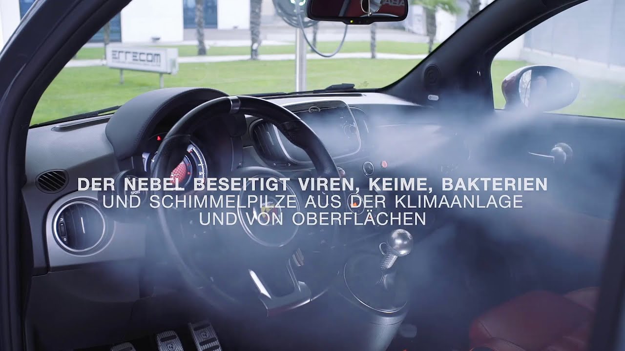 Foggy Kit: Desinfektionsbehandlung f&uuml;rs Auto von Errecom