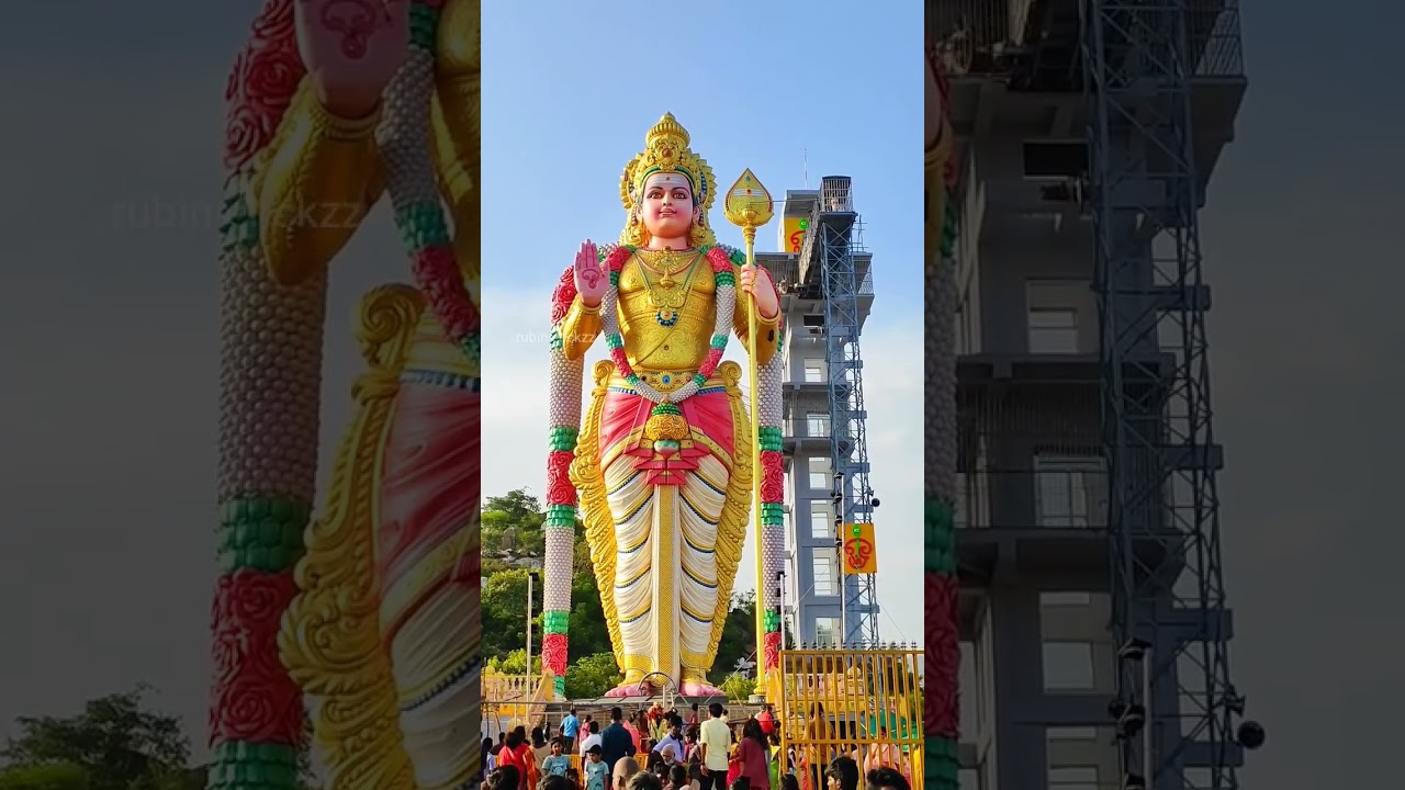 Muthumalai Murugan Temple #salem #muthumalaimurugankovil #worldtallestmurugan #murugan #rubinclickzz