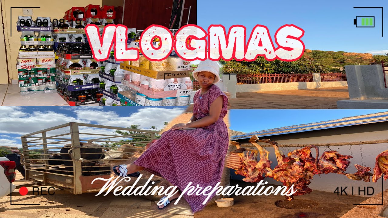 #vlogmas : Ep 1 | come to Limpopo with me for my uncle’s wedding | wed preps #weddingvlog