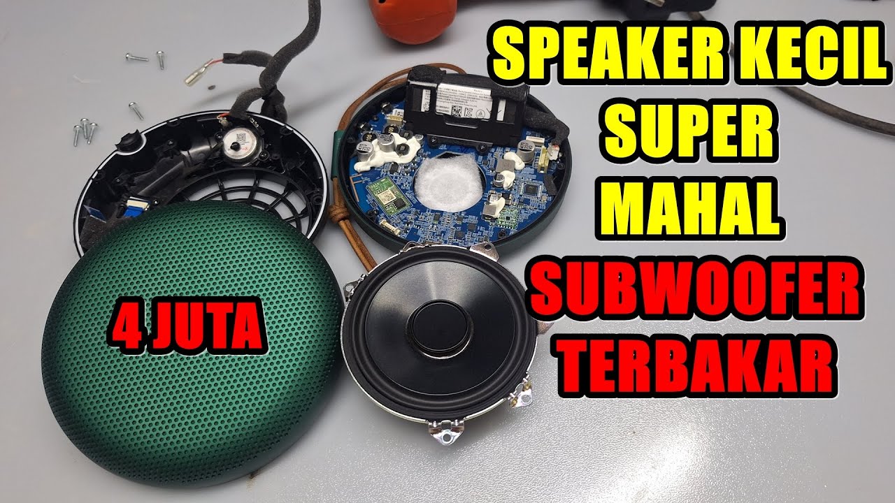 SPEAKER BEOSOUND A1 SUBWOOFER TERBAKAR 4 JUTAAN