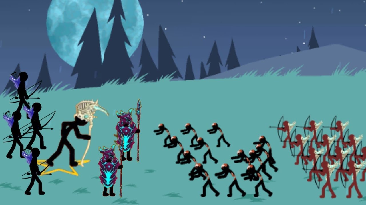 Weekly Mission 125: Undead Skin Magikil vs Deads and Undead Skin Archers | Stick War Legacy