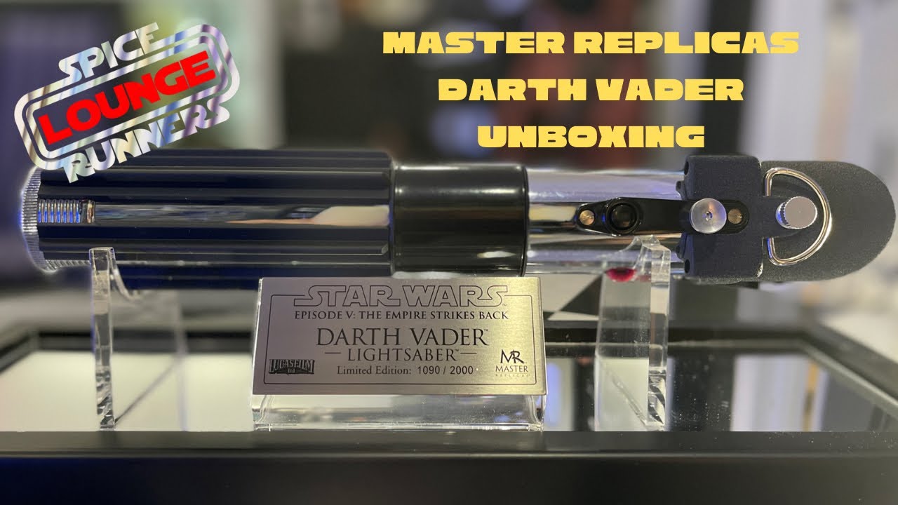 Master Replicas Darth Vader Saber Unboxing #starwars #lightsaber #masterreplicas