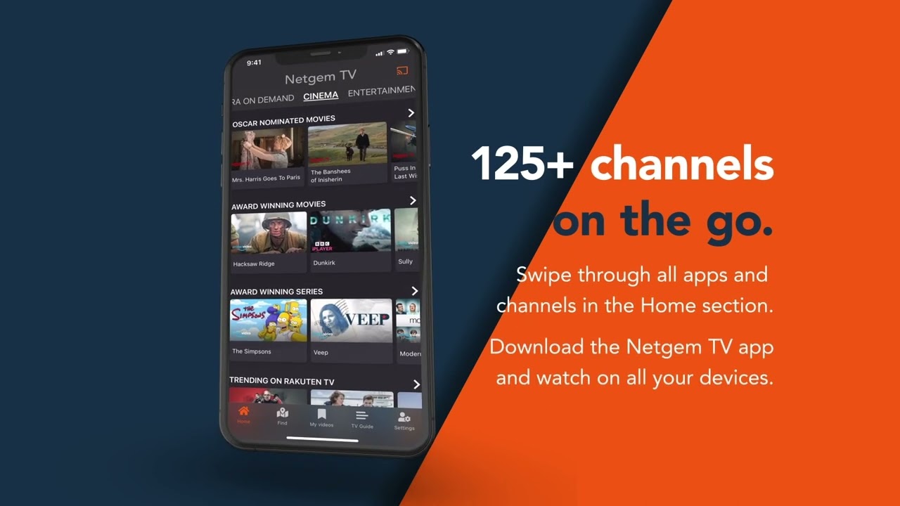 A quick overview of the Netgem TV mobile app