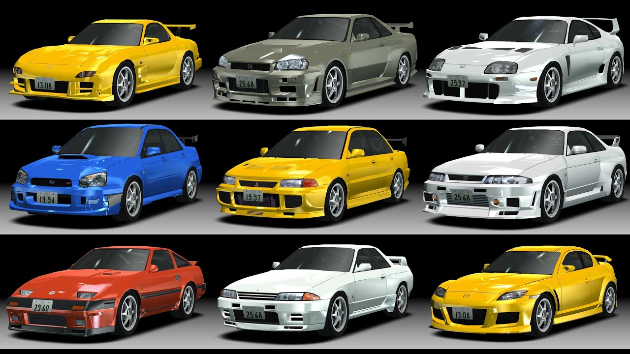 WMMT1 & WMMT2 | All Equiped Aero Kit Cars