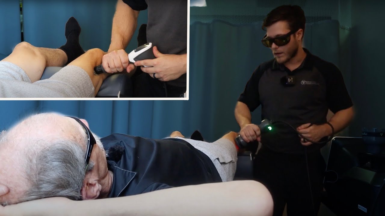 Shockwave Therapy & Laser Treatment: Dr. Jeff Journey to Recovery | Laser therapy for pain Towson MD