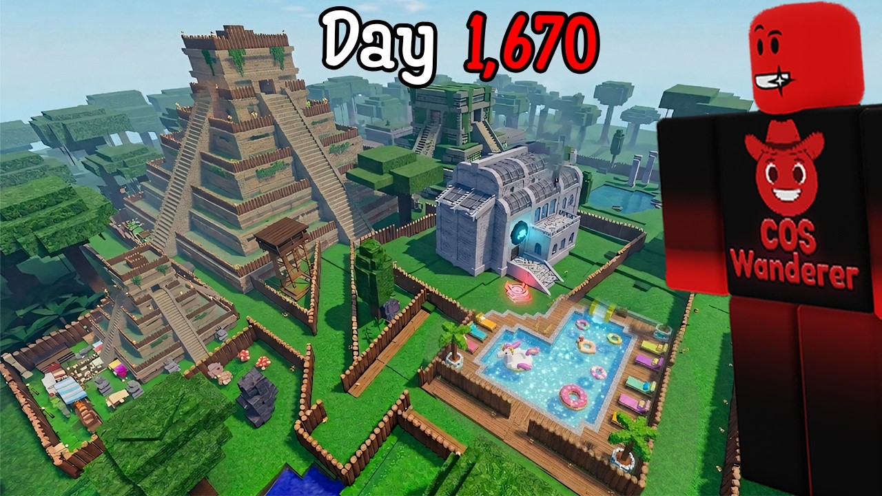 I Built the Ultimate Jungle CITY BASE in 99 Nights in the Forest