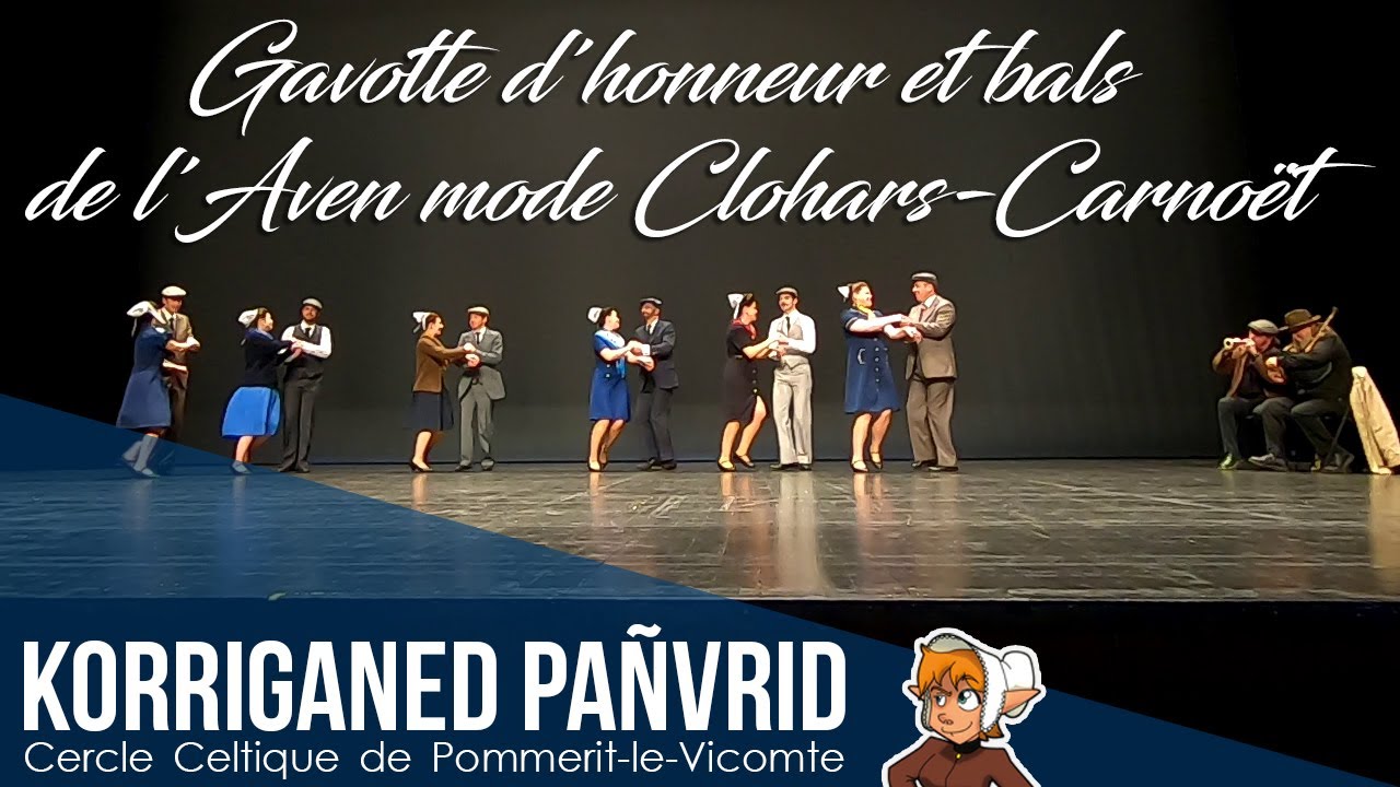 Korriganed Pañvrid - Tradi'Deiz 2023 - Gavotte d’honneur et bals de l’Aven mode Clohars-Carnoët
