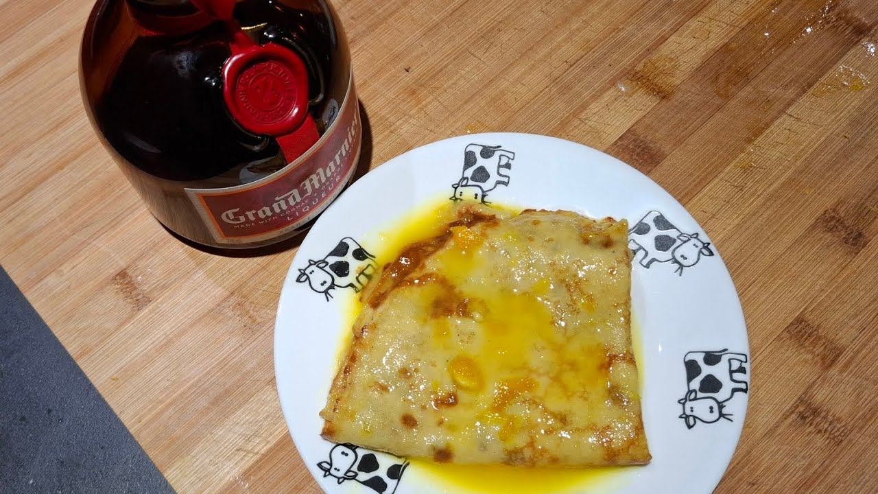 Les crèpes suzette🥞