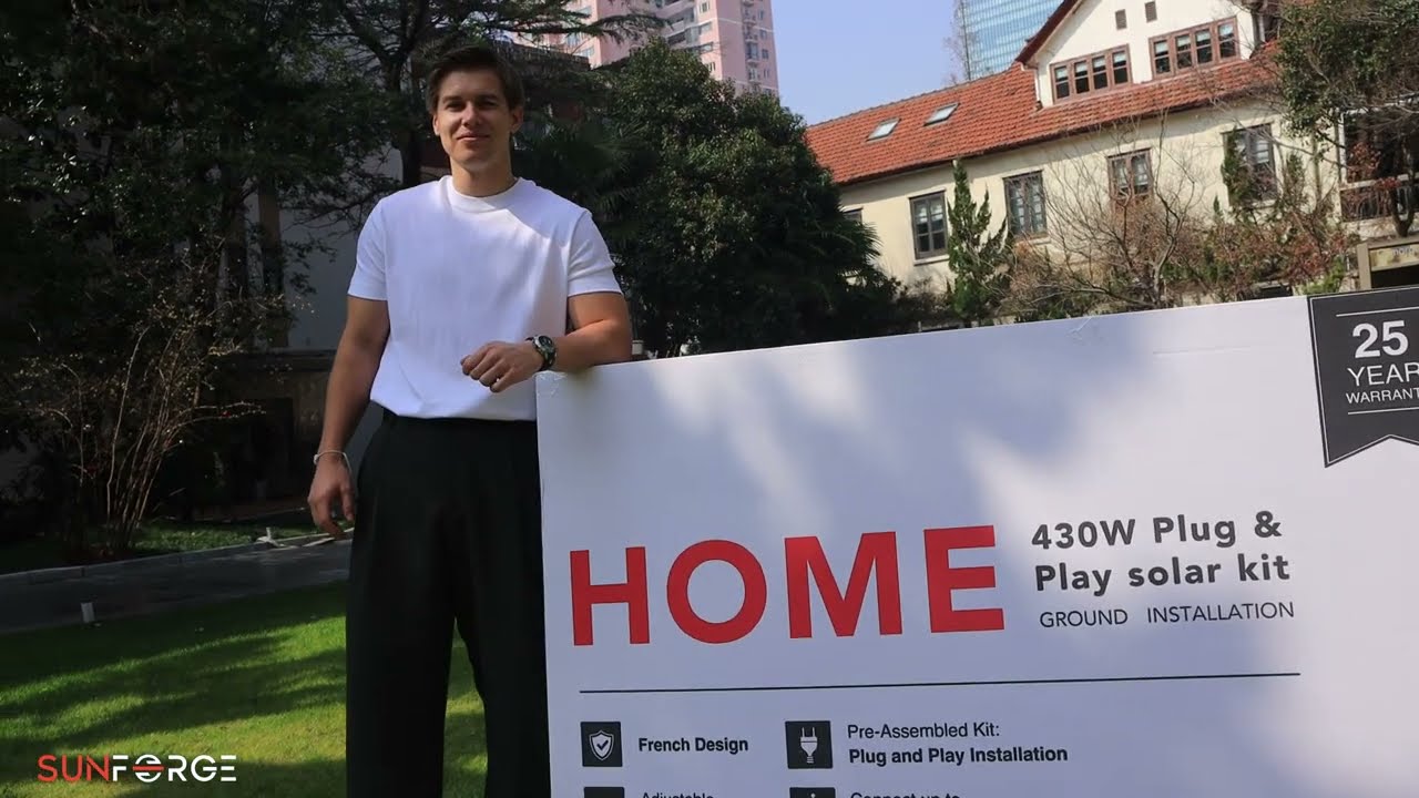 Home Plug and Play solar kit