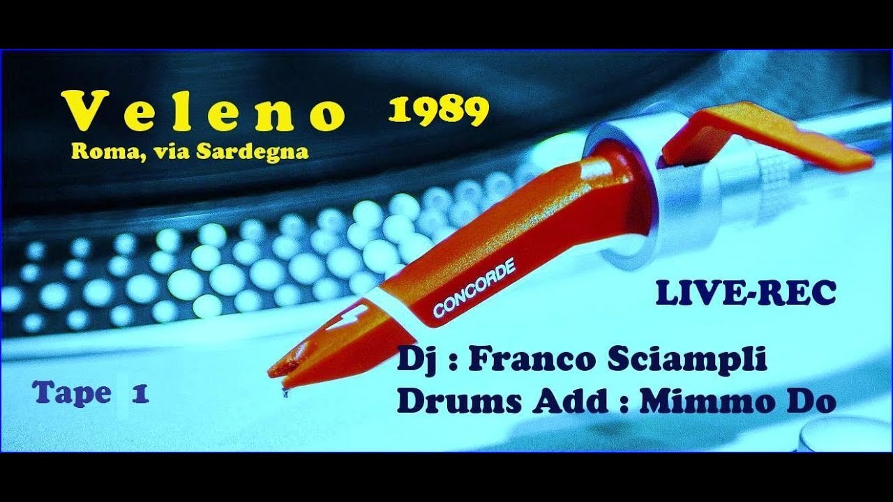 Discoteca Veleno Roma (Live Rec 1989)