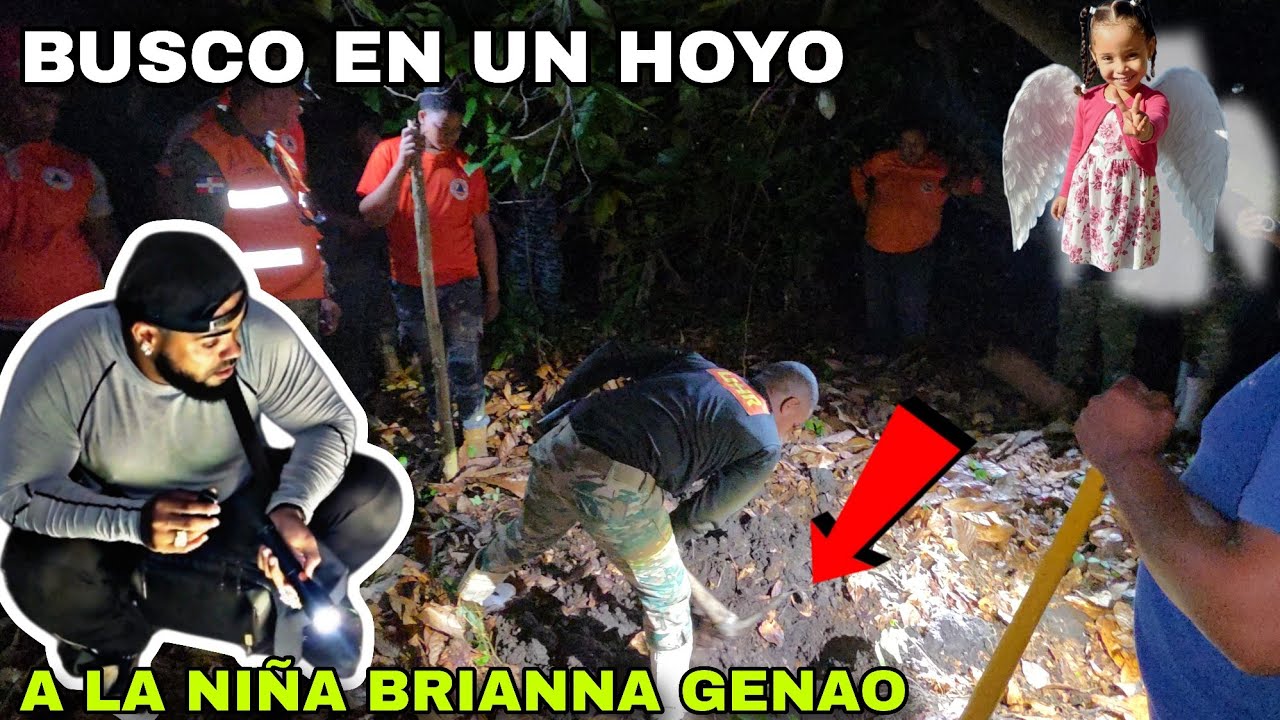 BUSCÓ A LA NIÑA BRIANNA 😰🥹 EN UN HOYO, ALERTA SE ARMO EL JUIDERO.