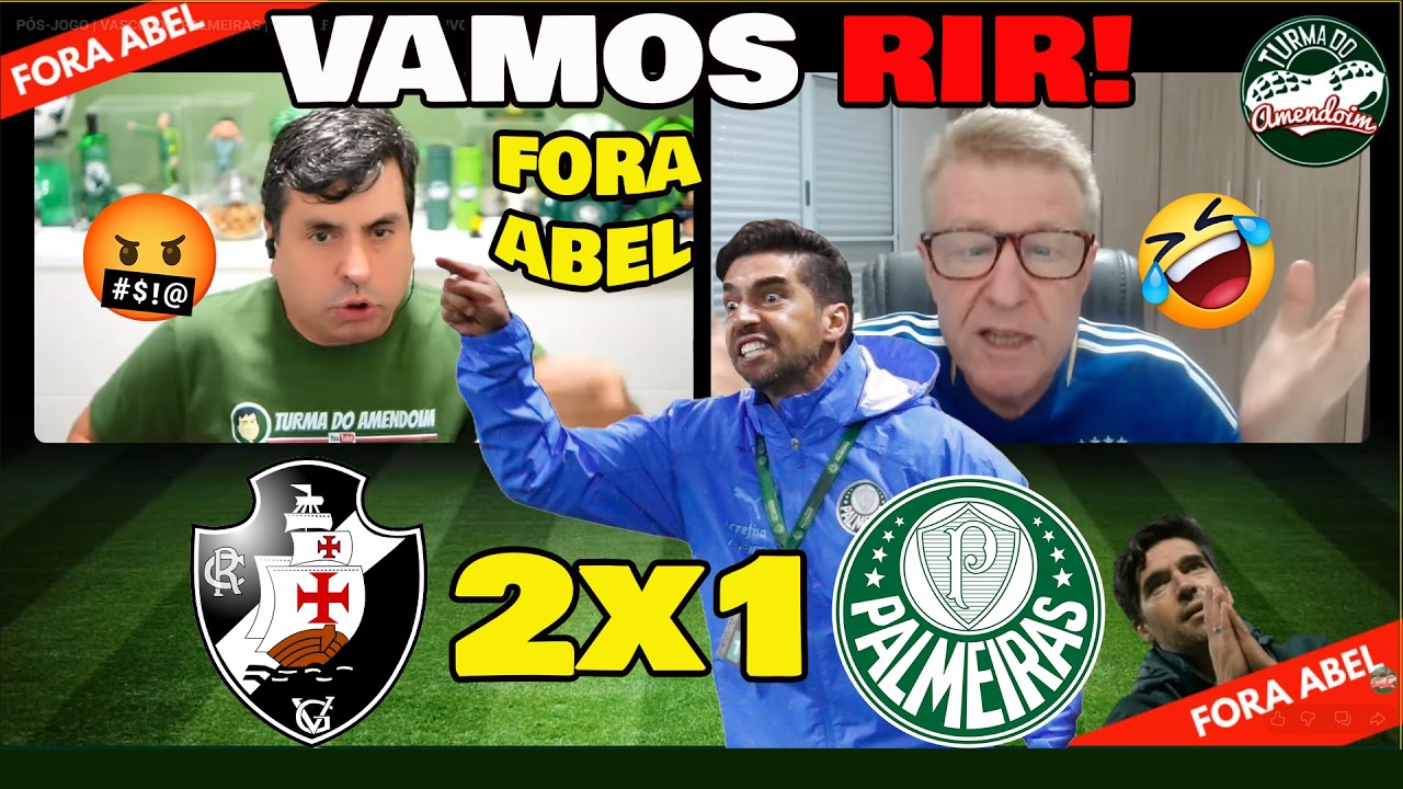 REA&Ccedil;&Otilde;ES DA TURMA DO AMENDOIM! VASCO 2x1 PALMEIRAS - VAMOS RIR?