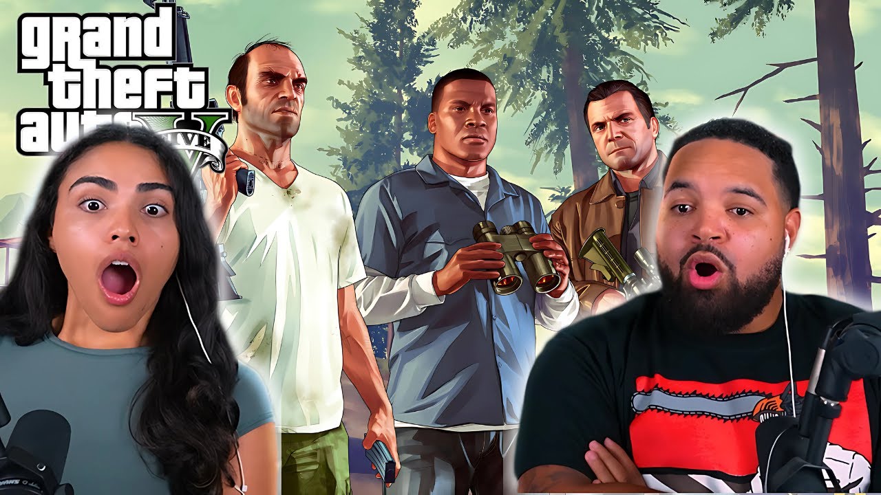First Time Ever Playing GTA V!