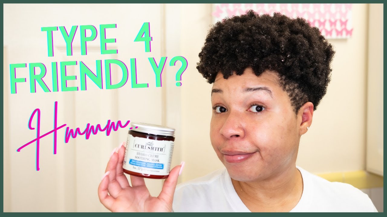 I tried Curlsmith on My 4C Hair | I Wasn't Ready | Hydro Crème Soothing Mask