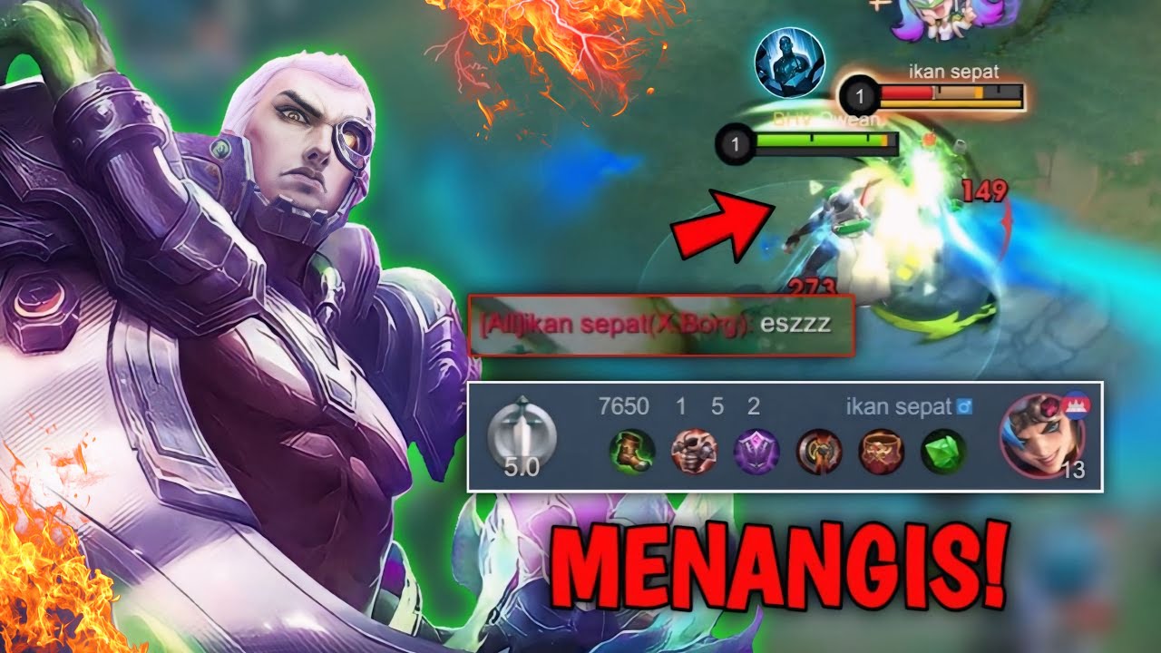 TUTORIAL CARA YU ZHONG COUNTER X-BORG 🔥😈😡