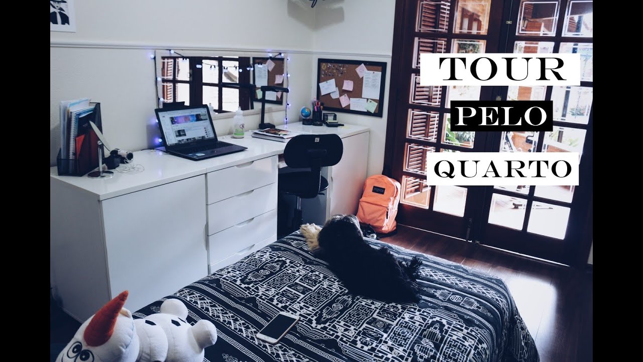 Tour pelo meu quarto ATUALIZADO! | 2016.