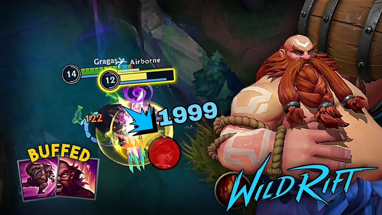 Wild Rift Gragas Can ONE-SHOT COMBO!