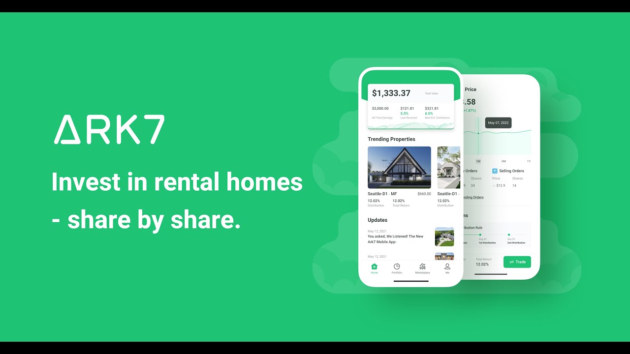 Ark7: Invest in Rental Homes - Share by Share
