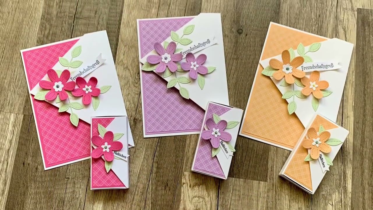 Tutorial: Blumiges Goodie- & Karten-Set / Perforierte Blumen von Stampin' Up!