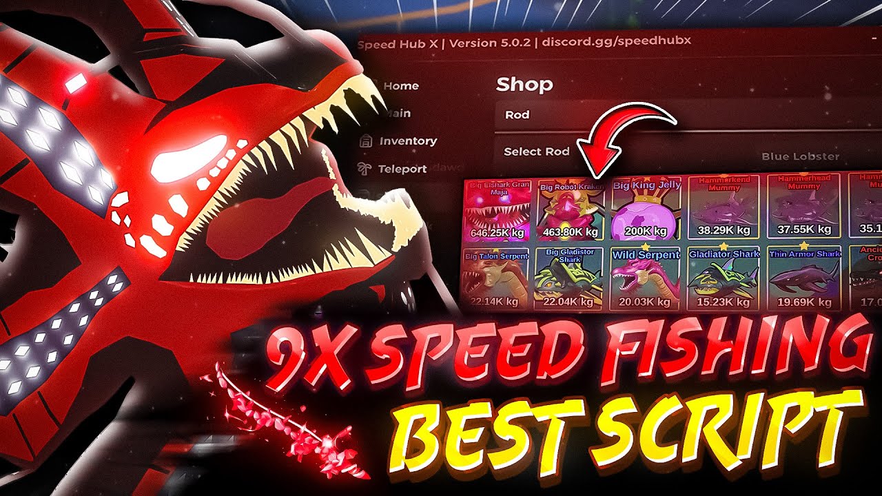 ЛУЧШИЙ скрипт для Fish It | Автоматическая рыбалка, мгновенная продажа, телепортация на карту, по...