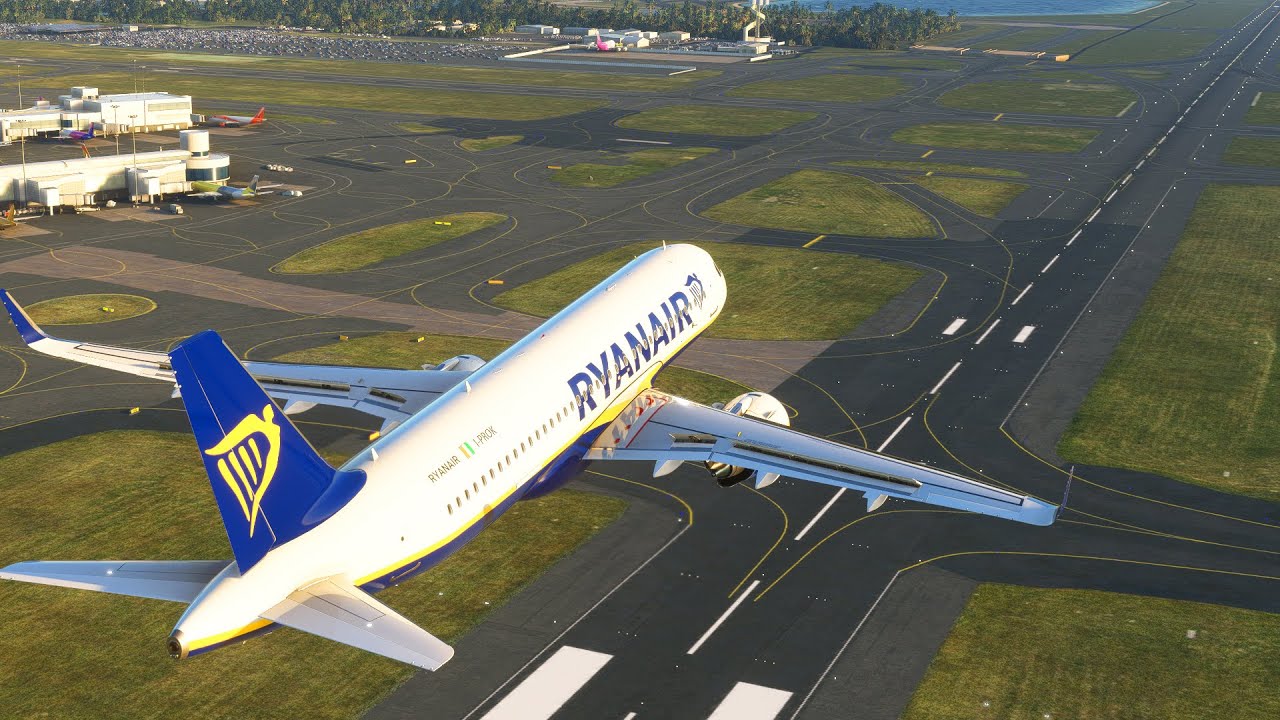 Impossible Landing!!! dangerous Landing AIRBUS A320 NEO at Sydney Airport || Flight Simulator