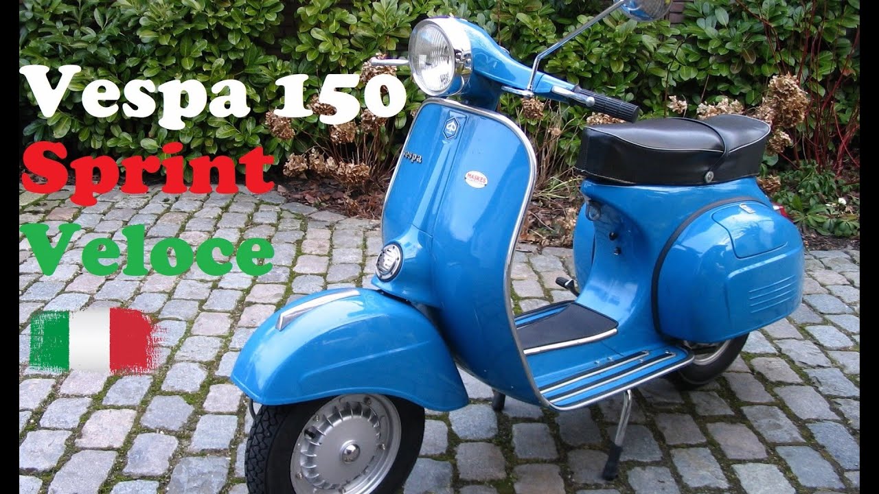 Vespa Sprint Veloce 150 touring
