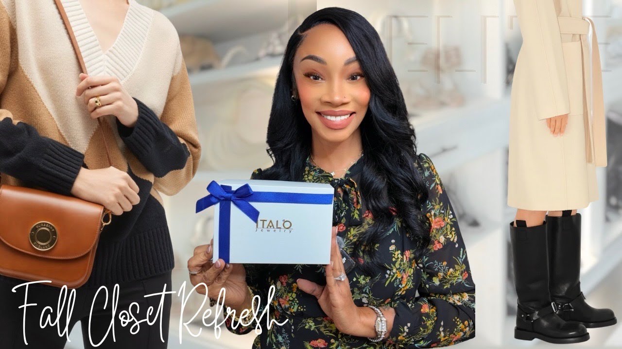 🍂Fall Closet Refresh Must Have Boots & Handbags + Black Friday Deals | Italo Jewelry