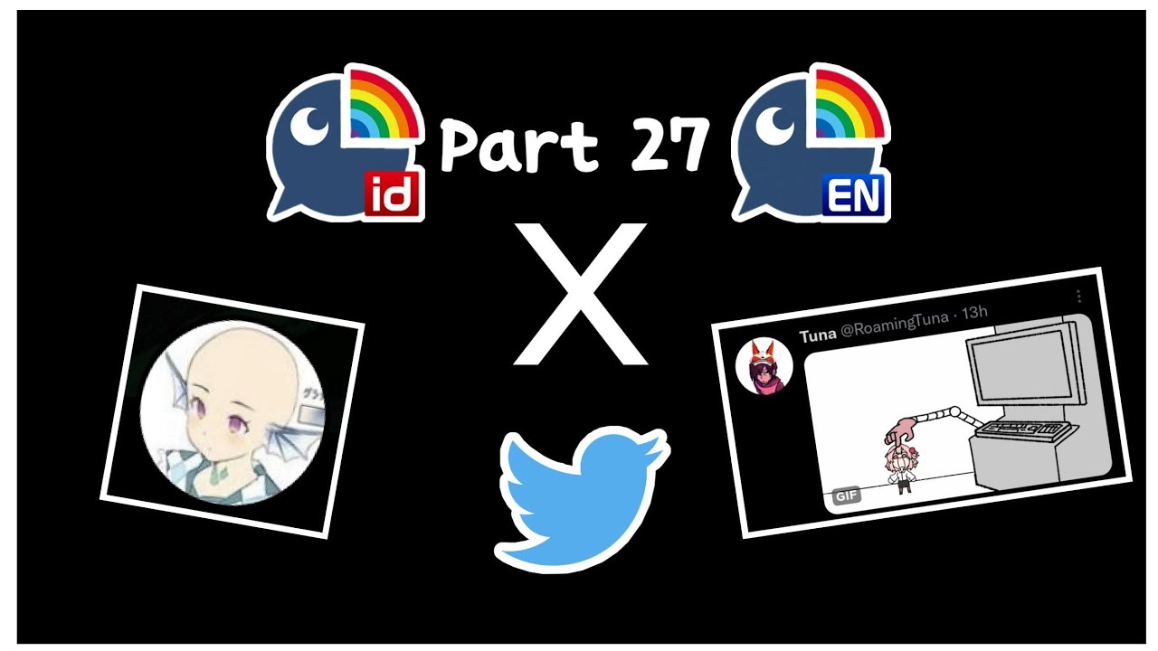 Nijisanji ID X EN Twitter Part 27: Bald Finana and Smol Rosemi